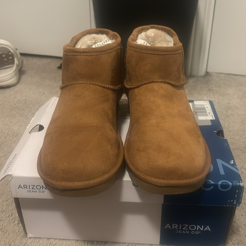 Cognac low boot